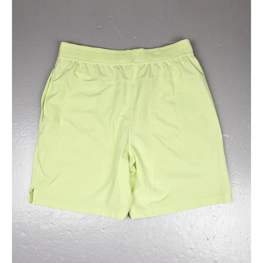 Fabletics The Fundamental Shorts Mens Medium Yellow Running‎ Performance